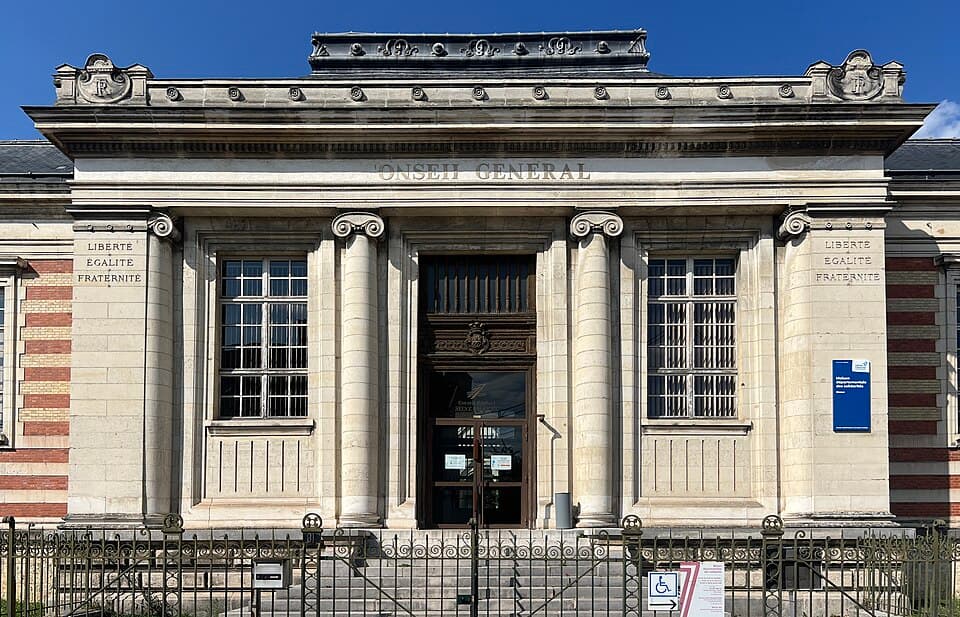 Vue du Tribunal judiciaire de Meaux