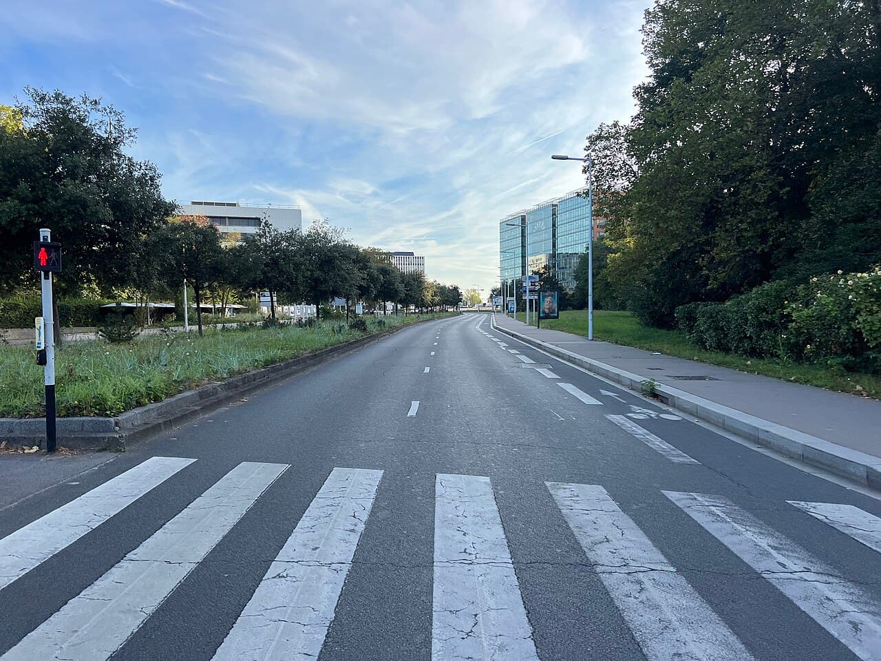 Vue du Tribunal judiciaire de Nanterre
