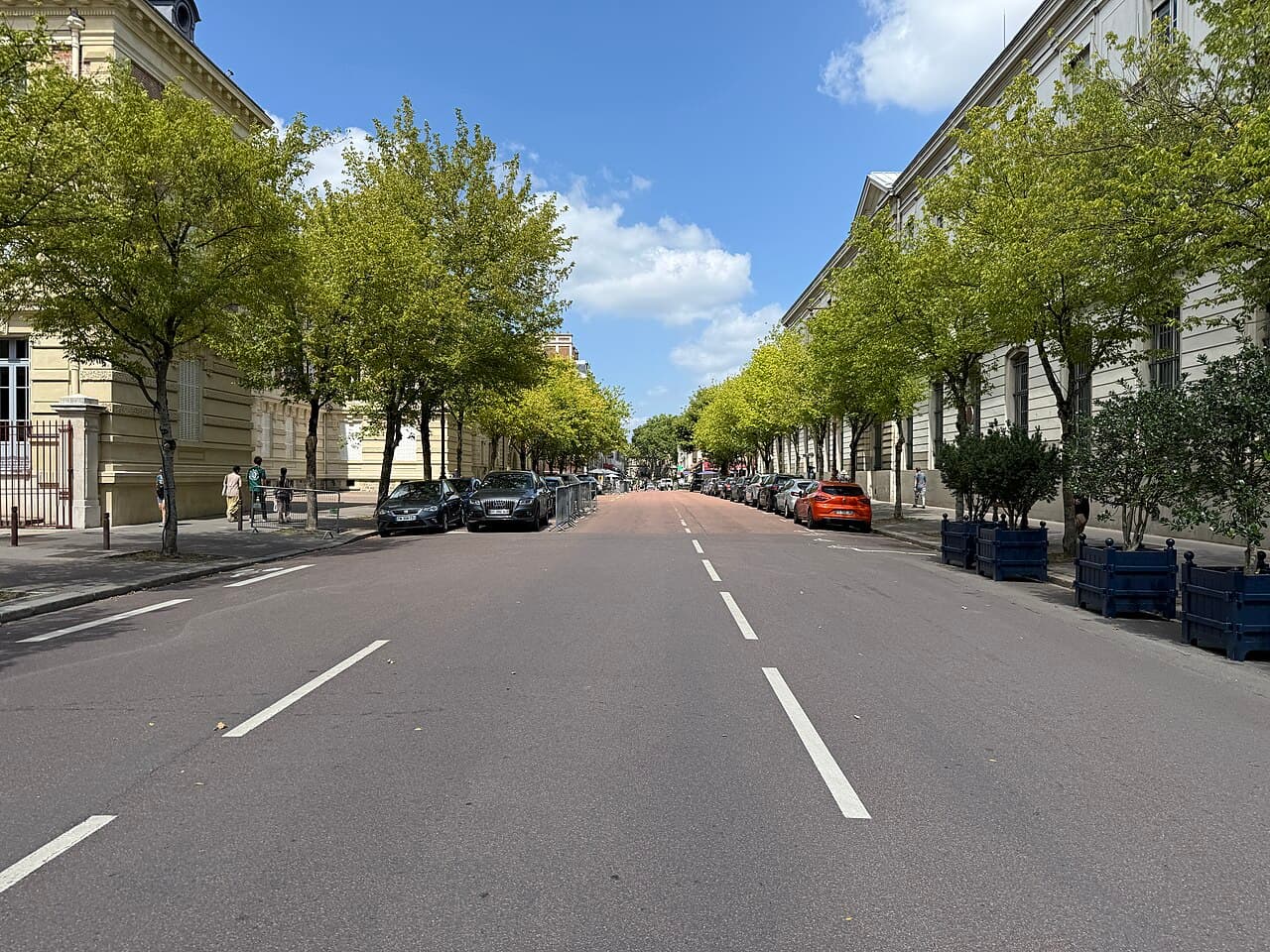 Vue du Tribunal judiciaire de Versailles