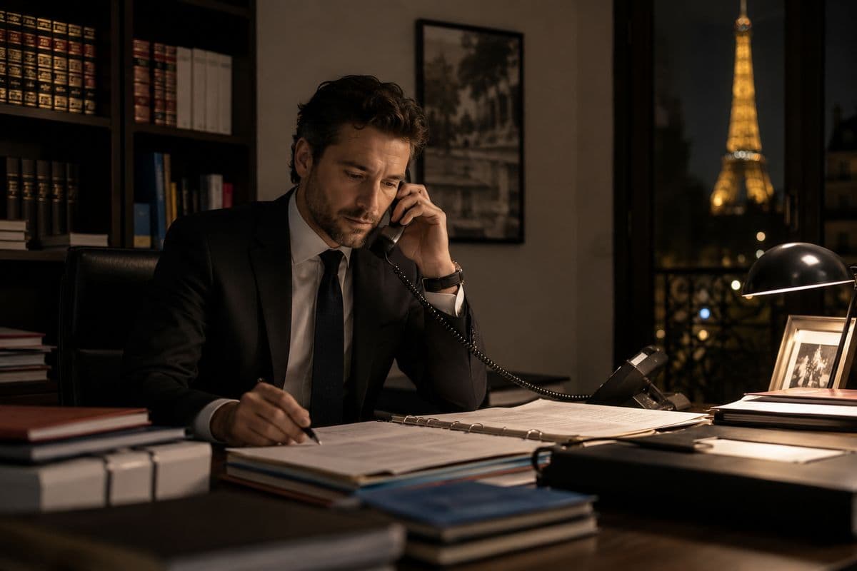 Avocat pénal d'urgence Paris : garde à vue, CI et DP 24h/24