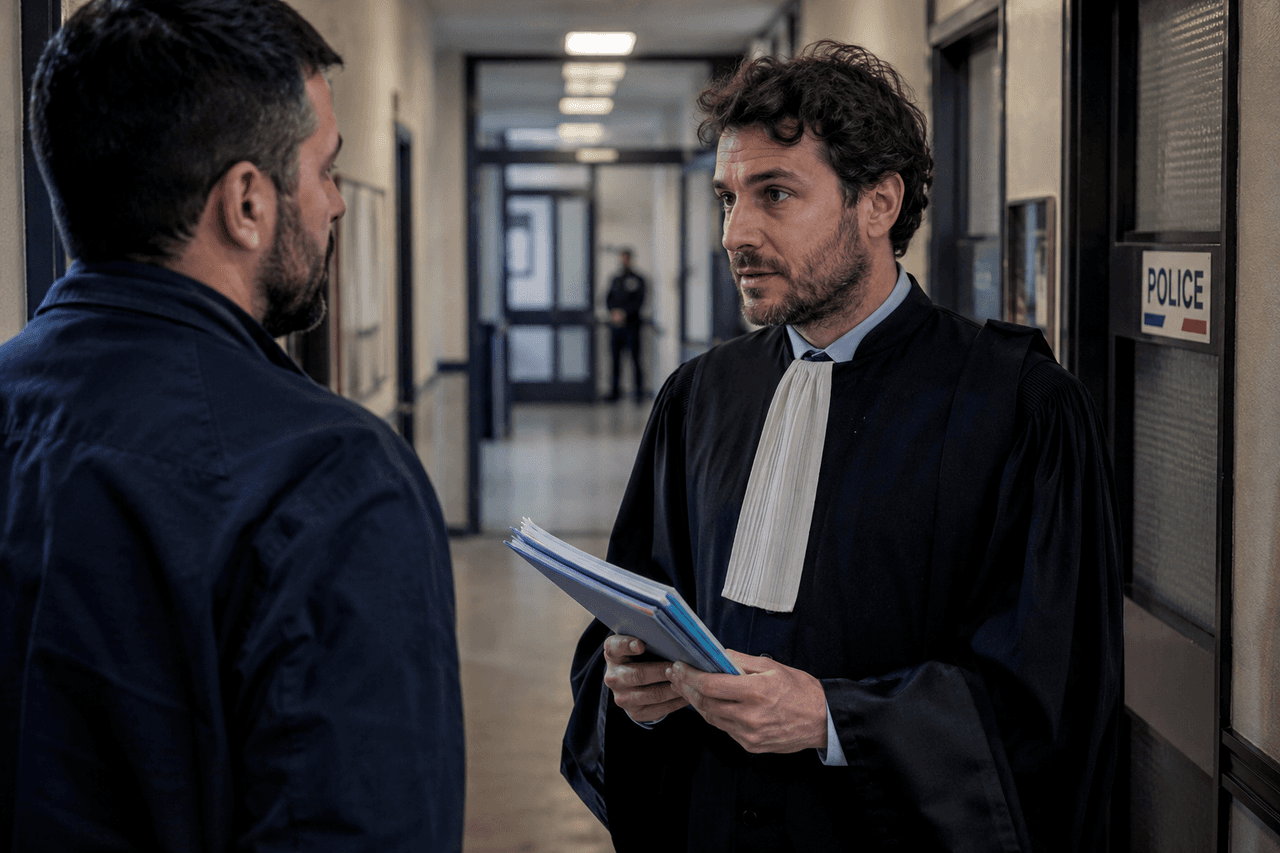 Rôle de l'avocat en garde à vue : missions, droits et stratégie