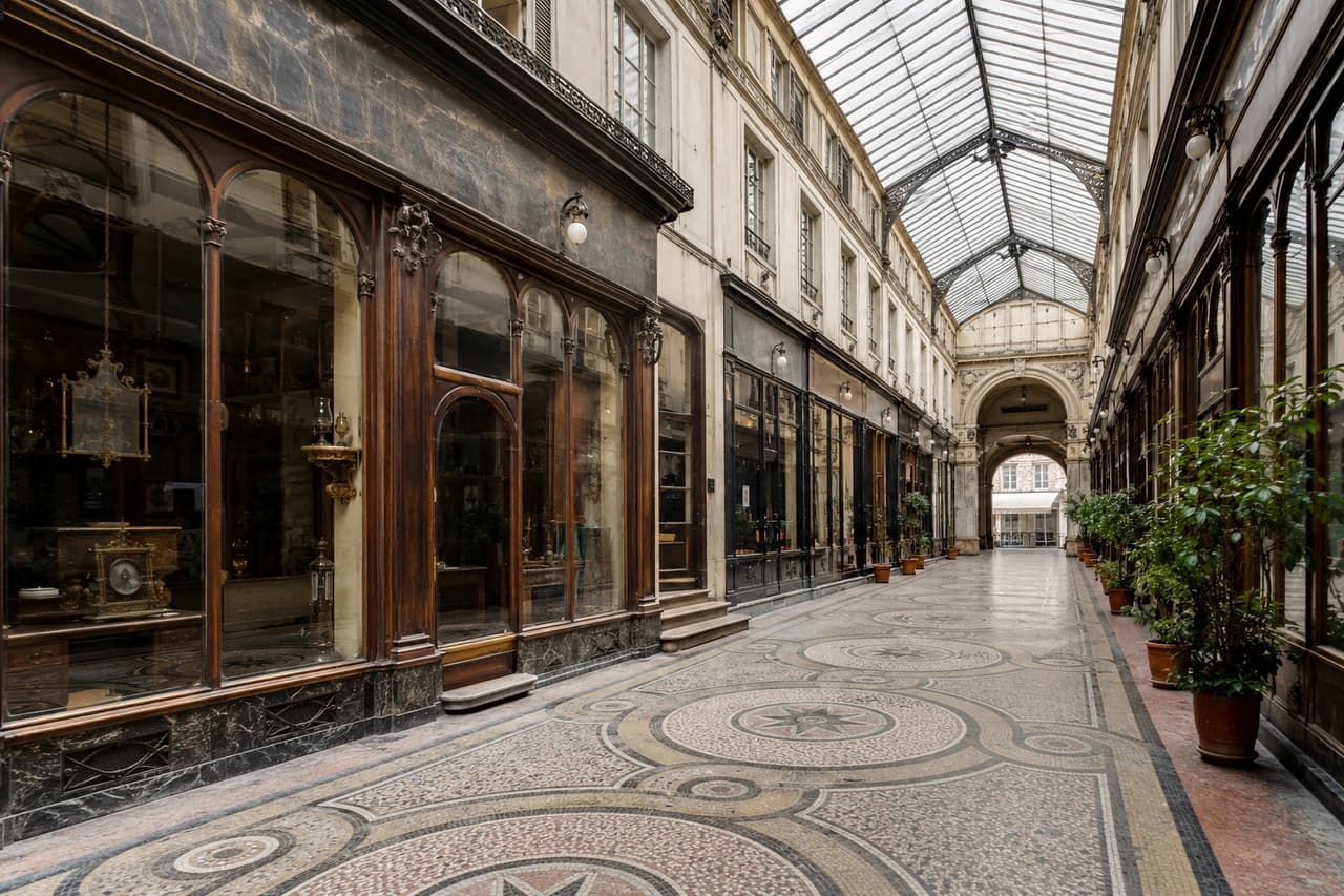 Passage couvert près de la Bourse — avocat pénaliste Paris 2e