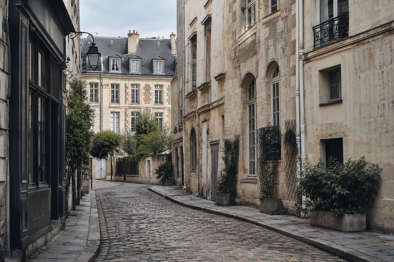 Rues du Marais — avocat pénaliste Paris 3e