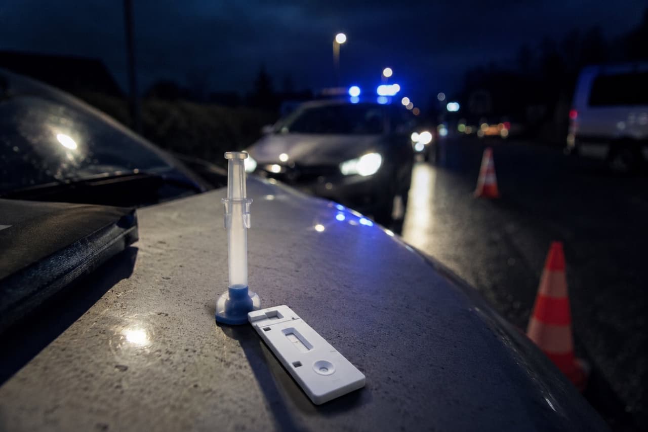 Conduite sous stupéfiants — contrôle routier